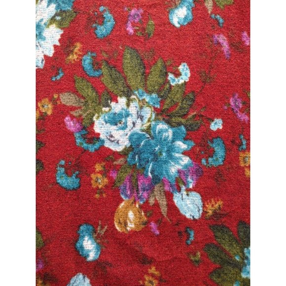 Tres Bien Top Womens Small Sleeveless Tunic Floral Knit - Picture 6 of 13